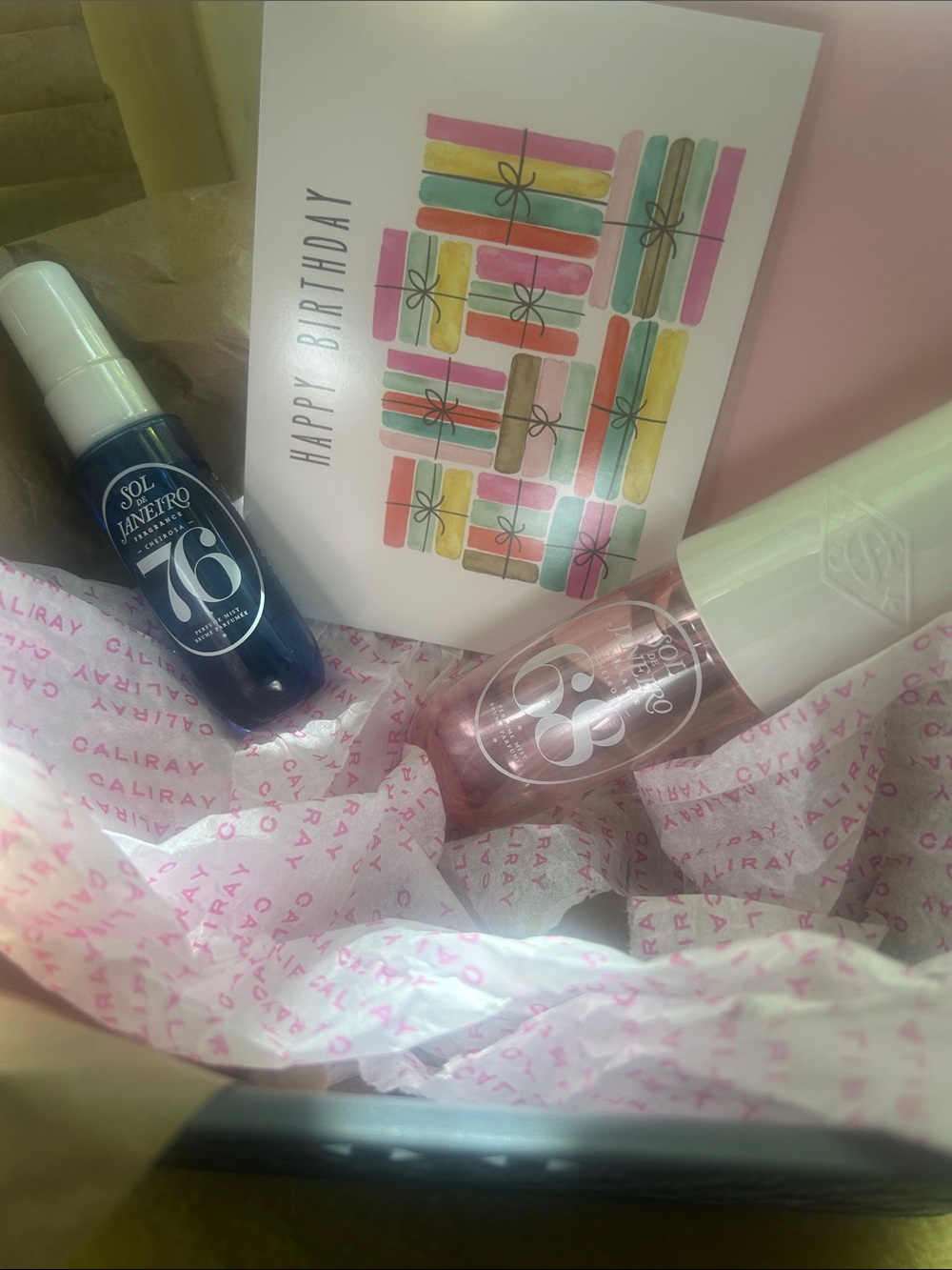FAV SCENT BUNDLE: Sol d Janeiro / no 76( blue) 1 ounce & no 68 ( pink) 3 ounces